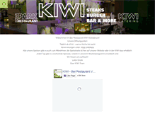Tablet Screenshot of kiwi-bar.at